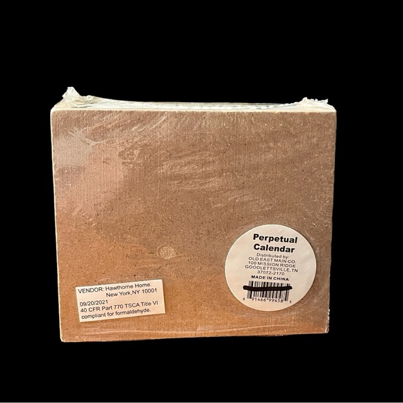 NWT Perpetual‎ Calendar - Picture 5 of 5